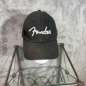 Genuine Fender Guitars Original Embroidered Logo Fitted Hat/Cap S/M  * Fair
